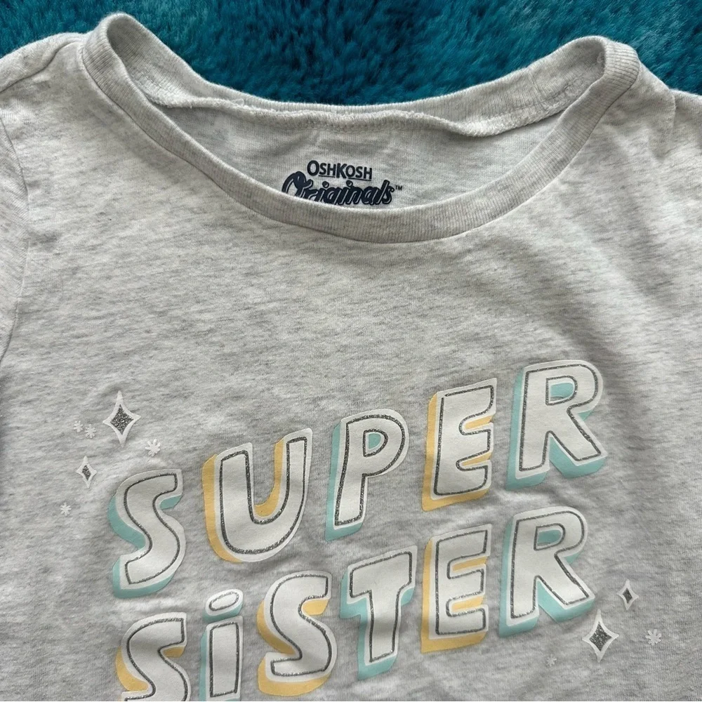 OshKosh Toddler Girl Long Sleeve Graphic Tee Size 5T